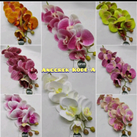 Bunga Anggrek Artificial Semi Latex Bunga Anggrek Artificial Kode A