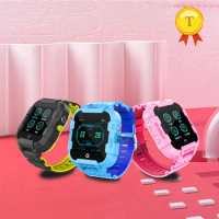 2019 best gift to daughter girl Android iOS kids smartwatch with one-button SOS emergency call GPS children's smart watch kids