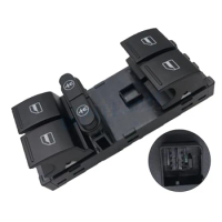 7L6959857E Front Driver Door Master Power Window Switch Cuntrol Button For VW Touareg Touran Sharan Alhambra 7L6 959 857 E