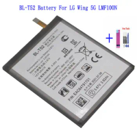 1x 4000mAh 15.5Wh BL-T52 BLT52 Replacement Battery For LG WING 5G LMF100N Batteries + Repair Tooks kit