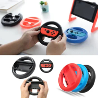 For NintendoSwitch Accessories Racing Steering Wheel Handle Grips Joycon Caps for Nintendo Switch NS Gamepad Racing Simulator