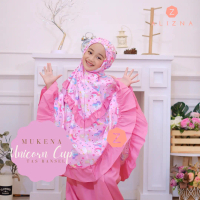 Alizna - Mukena Anak Karakter Unicorn Cup 4 5 6 7 8 9 10 11 tahun (tas Ransel) Muslim