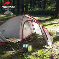 Naturehike 3 4 Person Tent Camping Tent Ultralight Portable Tent Waterproof Hiking Tent Hiby Series Family Outdoor Camping Tent