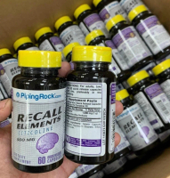 Viên uống bổ não Mỹ RECALL ELEMENTS CITICOLINE hộp 60 viên x 500mg