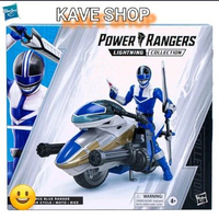 Power Rangers Blue Ranger Vector Cycle Lightning Collection - NEW