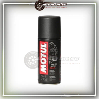 Chai xịt dưỡng sên - xích Motul C2 Factory Line 150ml kèm bàn chải 3D