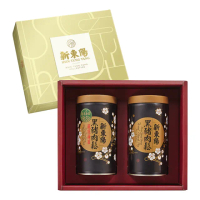 【新東陽】典雅尊貴禮盒1號共2盒(經典黑豬肉鬆兩罐 送禮首選)