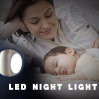 Stok Terbatas! Lampu Tidur Putar LED - Lampu Kamar - Lampu Tidur Malam - Lampu Malam Kamar Tidur  Ba