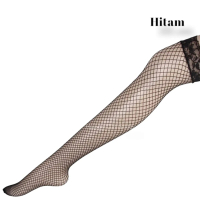 [ Racun Lingerie ] Stocking Long Kaos Kaki Wanita Dewasa Sexy Transparan Model Jaring Motif Kotak Ko