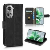 For Oppo Reno11 Pro 5G Case Skin Feel Leather Flip Phone Cover For Oppo Reno11 F Reno 11 Pro 11Pro Card Wallet Holder Shell Capa