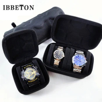 IBBETON Watch Bag1 2 3 slots Watch box Storage bag Zipper mechanical watch High-end household portable bracelet