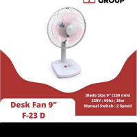 kipas angin duduk 9 inch F 23 D maspion