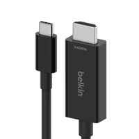 Belkin USB-C 轉 HDMI 2.1 高速傳輸線-2M 轉接線(AVC012bt2MBK)