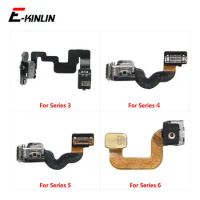 Frame Housing Button Nut Cover Rotating Crown Shaft Flex Cable For Apple Watch Series 3 LTE GPS 4 5 SE 6 7 S3 S4 S5 S6 Parts