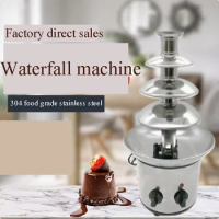 Electric Chocolate Fountain Machine Fondue Waterfall Maker Fuente De Chocolate Melt Heating Machine For Wedding Party