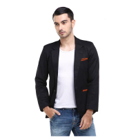 Hamlin Woreq Jas Blazer Outerwear Pria Formal Resmi Man Suits Motif Garis Material Drill ORIGINAL -B