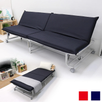 台客嚴選 亞諾移動式收納摺疊沙發床椅(沙發床 折疊床 看護床 陪伴床 收納床)