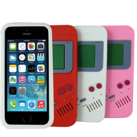 J10S遊戲款iPhone5S/5保護果凍套(加贈螢幕保護貼)