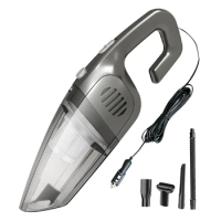 Car Vacuum Cleaner Car Handheld Vacuum Cleaner for 7Kpa Powerful Vaccum Cleaners Auto Interior Cleaning Gray-Black