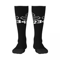 1N23456 Angel Scarf For Sale Color contrast socks Retro Compression Socks Joke Cute