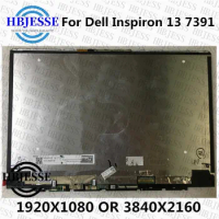 Original 13.3 INCH For Dell Inspiron 13 2-in-1 7391 FHD 1920*1080 LCD Touch Screen Digitizer Replacement Assembly