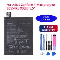 ASUS Original Battery C11P1612 For ASUS Zenfone 4 Max pro plus ZC554KL X00ID 5.5" 5000mAh High Capacity +Tools