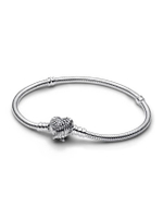 สร้อยข้อมือ Snake chain sterling silver bracelet