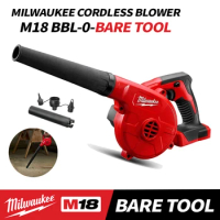 MILWAUKEE M18 BBL-0 Cordless Blower 3-Speed Nozzle Extension Removable M18 18V Cordless Blower Milwa