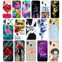 B Huawei P20Lite Case 5.84inch Huawei P20 Lite Soft Rubber TPU Silicone Back Phone Case For Huawei P30 Lite PRO Cover Bag Cases