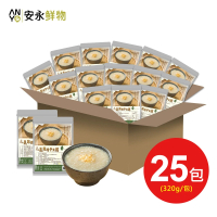 【安永鮮物】元氣雞精干貝粥25入組(320g/包/箱裝/常溫/威品嚴選)