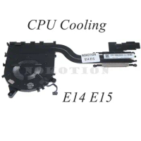 5H40X89413 Radiator For Lenovo ThinkPad E14 E15 Gen 2 Laptop CPU Cooling fan heatsink