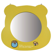 【震撼精品百貨】Winnie the Pooh 小熊維尼~迪士尼台灣授權維尼掛式鏡*52628