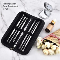 PUTIMI Perlengkapan Perawatan Wajah Face Treatment Equipment 7 PCS - PT4 Silver