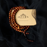 Tasbih Kayu Kokah Cantik Kualitas Premium 100% Asli Kokka Tasbih 99 Butir Merk Istiwa Exclusive Coco