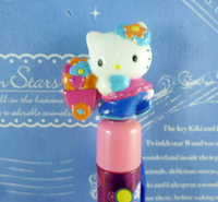 【震撼精品百貨】Hello Kitty 凱蒂貓 KITTY造型自動鉛筆-推花車造型-紅藍色 震撼日式精品百貨