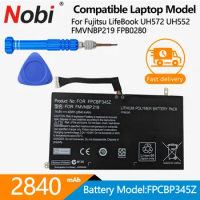 NOBI FPCBP345Z 14.8V 2840mAh 42Wh Laptop Battery For Fujitsu LifeBook UH572 UH552 Ultrabook Series FMVNBP219 FPB0280