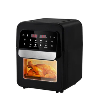 7L Capacity Air Fryer Oven 1400W 50/60Hz Household Electric Oven Touch Type Air Fryer 8 In 1 Multifunction 8 Cooking Presets