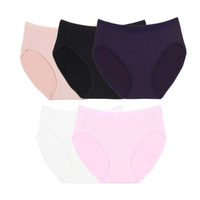 กางเกงในรูปแบบ Bikini Pack 3 ชิ้น รุ่น WU1F34 คละสี (BE,BL,CP,CR,PU)