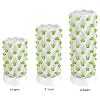 High quality New Agriculture Garden Vertical Petal Hydroponic Tower Growing Systems