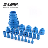 Z-LEAP Diamond Vacuum Brazed Drilling Core Bits Granite Marble Ceramic Hole Saw m14 Thread For Angle Grinder Drilling Reaming