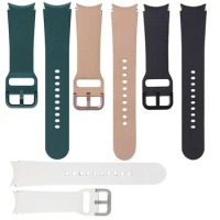 Genuine Silicone Watchband Samsung Galaxy Watch 4 &amp; Watch 4 Classic Sport Silicone Band Wrist Strap 20mm Medium/Large (S/M)