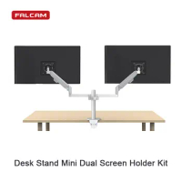 FALCAM GEARTREE Desk Stand Mini Dual Screen Kit Dual Monitor Display Holder Mount Bracket