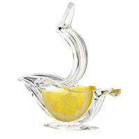 Manual Lemon Juicer Acrylic Manual Lemon Squeer Portable Bird Shape Orange Lemon Pomegranate Hand Juicer