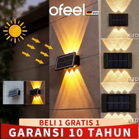 MJ OFEEL Lampu Tenaga Surya Lampu Dinding Outdoor Lampu Hias Sensor Taman Light Lampu Taman Anti Air
