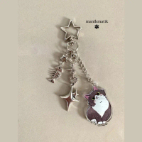 Gantungan Kunci Akrilik Kucing Bag Charm Kucing Gantungan Tas Gantungan Handphone Phone Strap Gantun