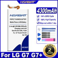 HSABAT BL-T39 4300mAh Battery For LG G7 G7+ G7ThinQ LM G710 Q7+ LMQ610 LM G710 Batteries