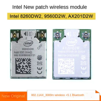 New AX201D2W 802.11AX 5G Dual Band 3000M Wireless Network Card 5.1 Bluetooth 9560D2W