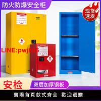 {台灣公司 可開發票}防爆柜工業安全柜防火防爆箱鋰電池專用柜易燃品儲存危化品酒精柜