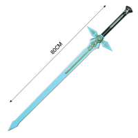 Kiếm đen của Kirito trong Art Online cosplay Người phiên dịch vũ khí kiếm trắng kẻ săn lùng bóng tối