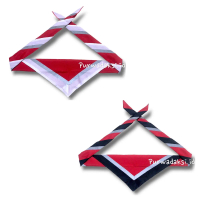 Scraf Pramuka Menyala Bahan Katun Jumping merah \\ Scraft scout Skraf Grosir Termurah Scarf nyala
